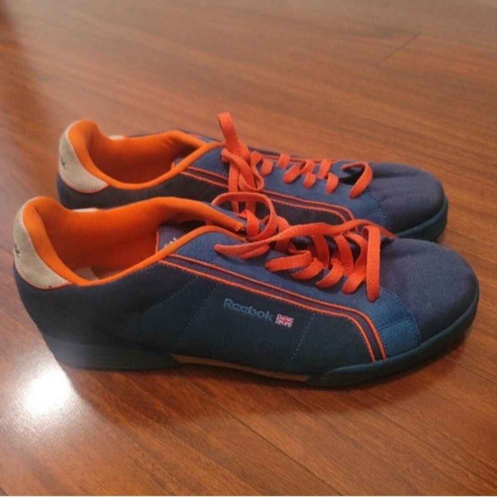 Reebok Blue & Orange Sneakers Size 12.5
